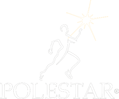 Logo blanco Pilates Polestar